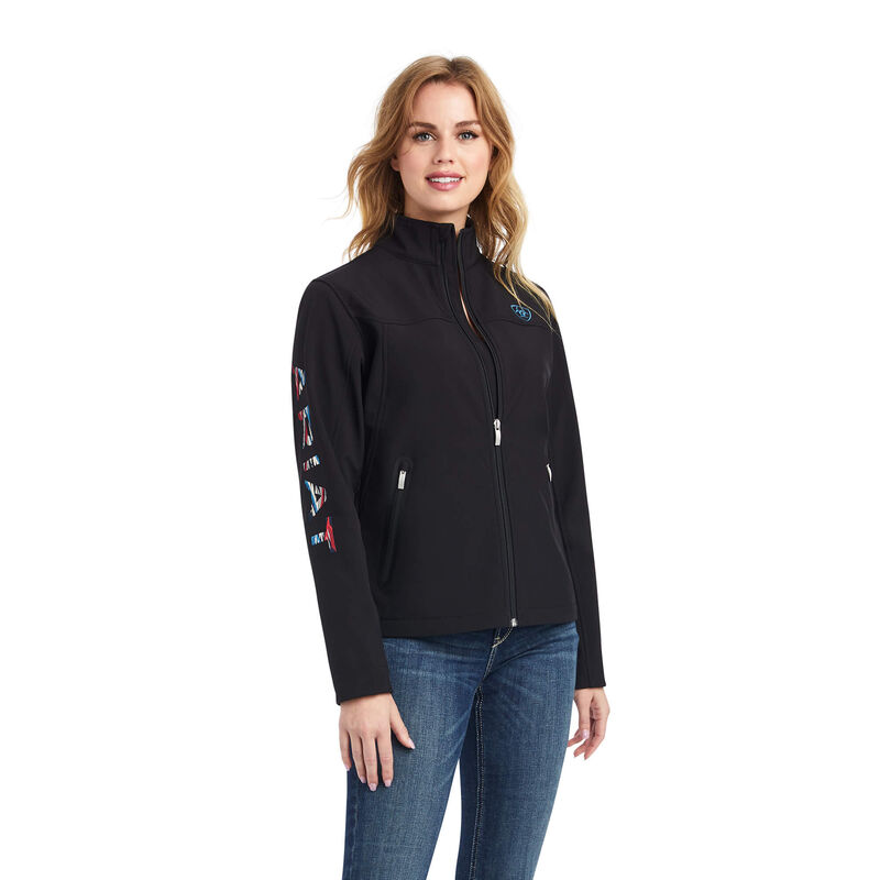 Ariat Jacke Damen - Team Logo Softshell Chimayo Schwarz ( WLOHU-6089 )